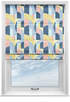 Varadero Velvet, Lemon Twist - Twist&Fit Roman Blind